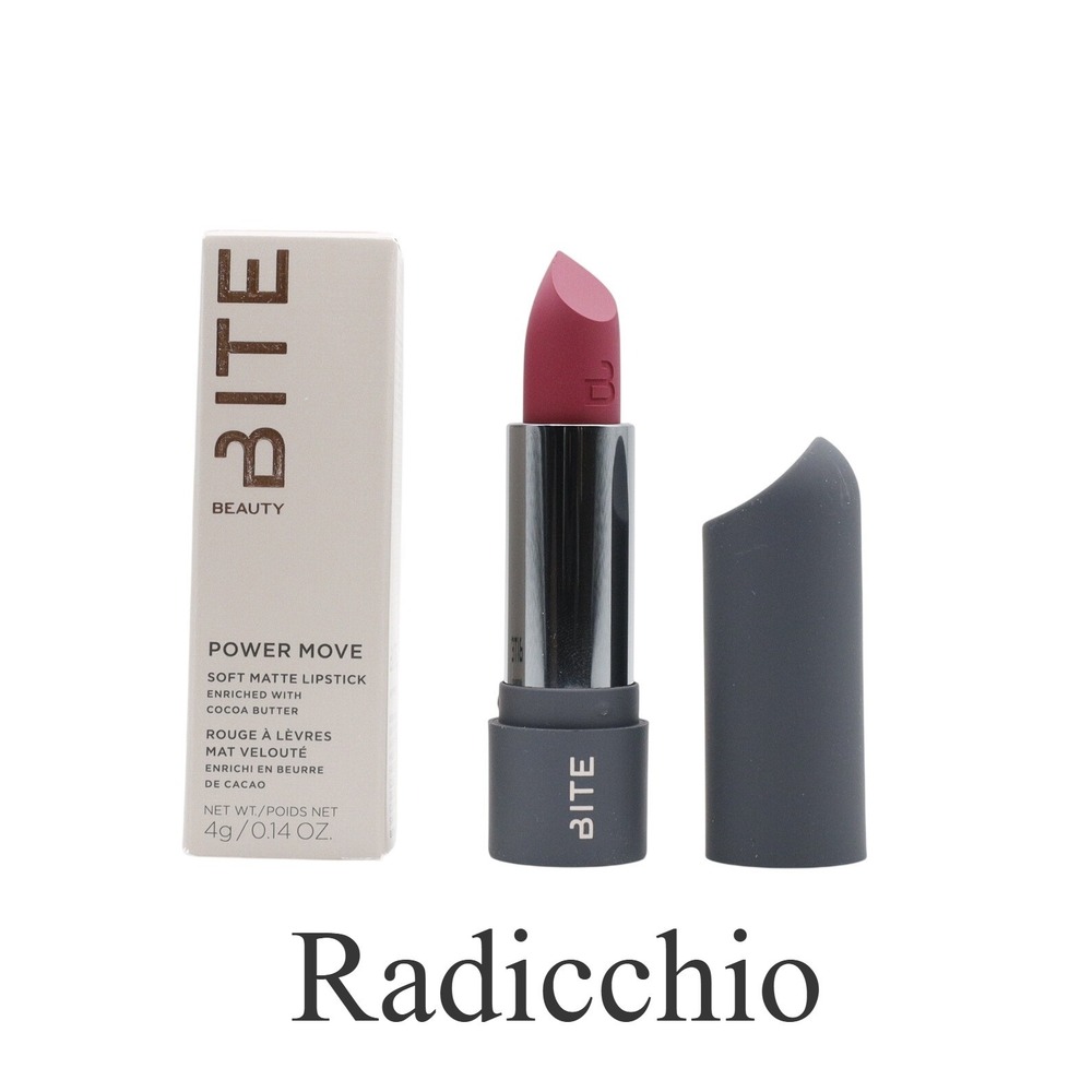 Bite Beauty - Power Move Soft Matte Lipstick - Radicchio - 0.14 oz.‎